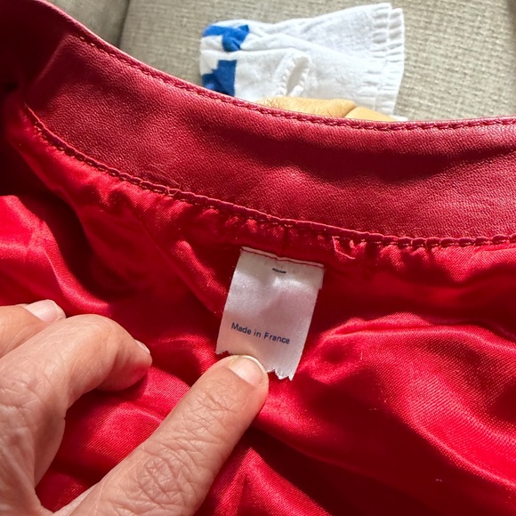 Vintage 80’s Made in France Leather and Suede Jacket - Picture 3 of 4